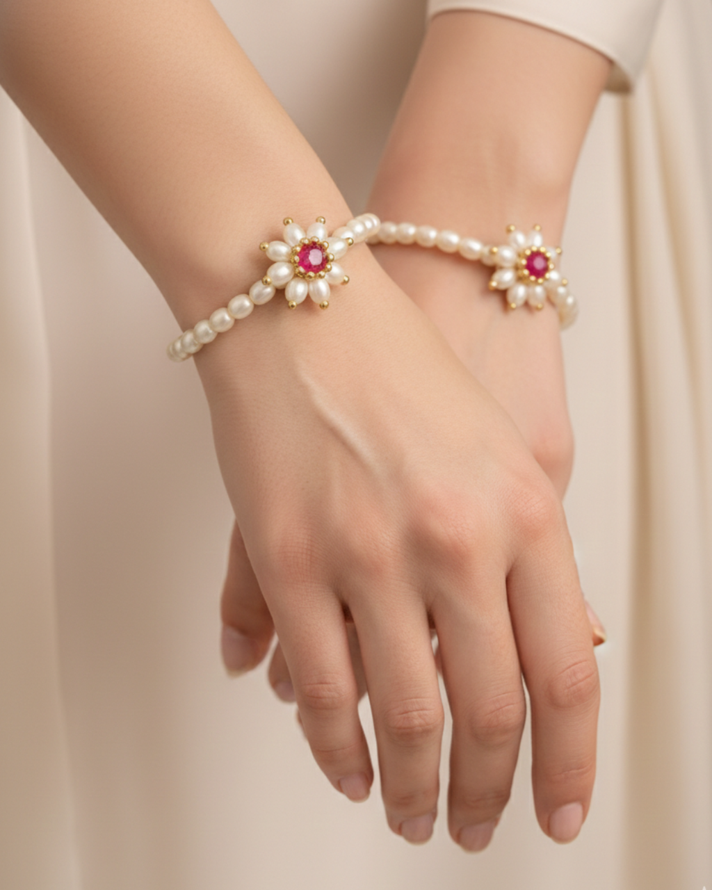 Handmade Pearl Bangles