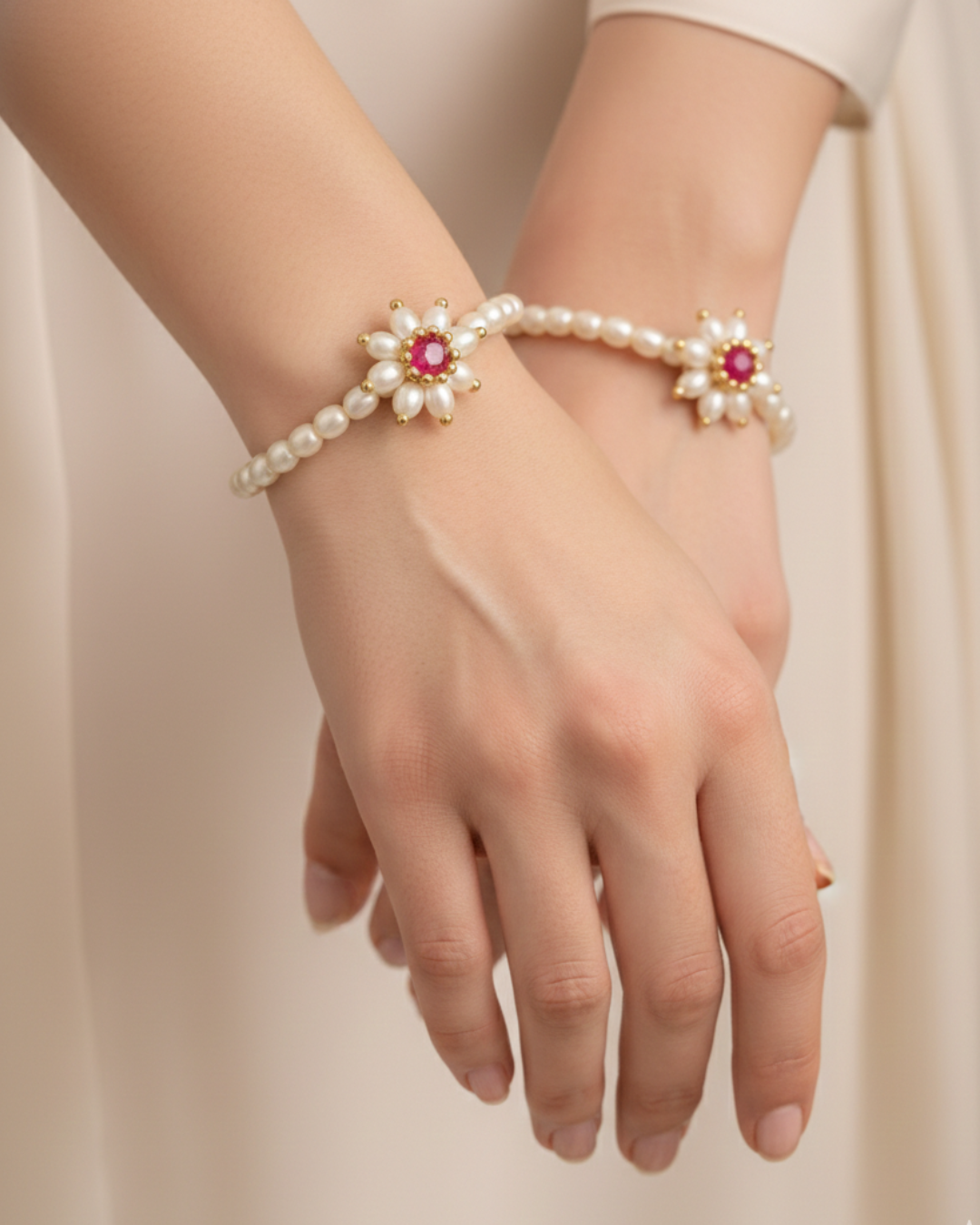 Handmade Pearl Bangles