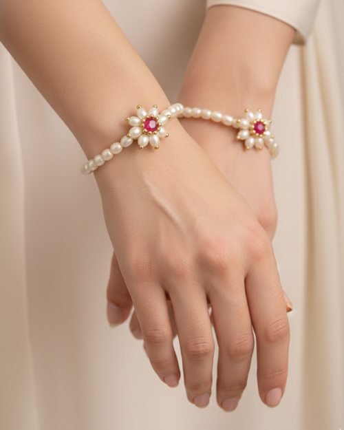 Handmade Pearl Bangles